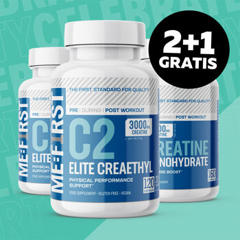 Creatine capsules, 2+1 GRATIS