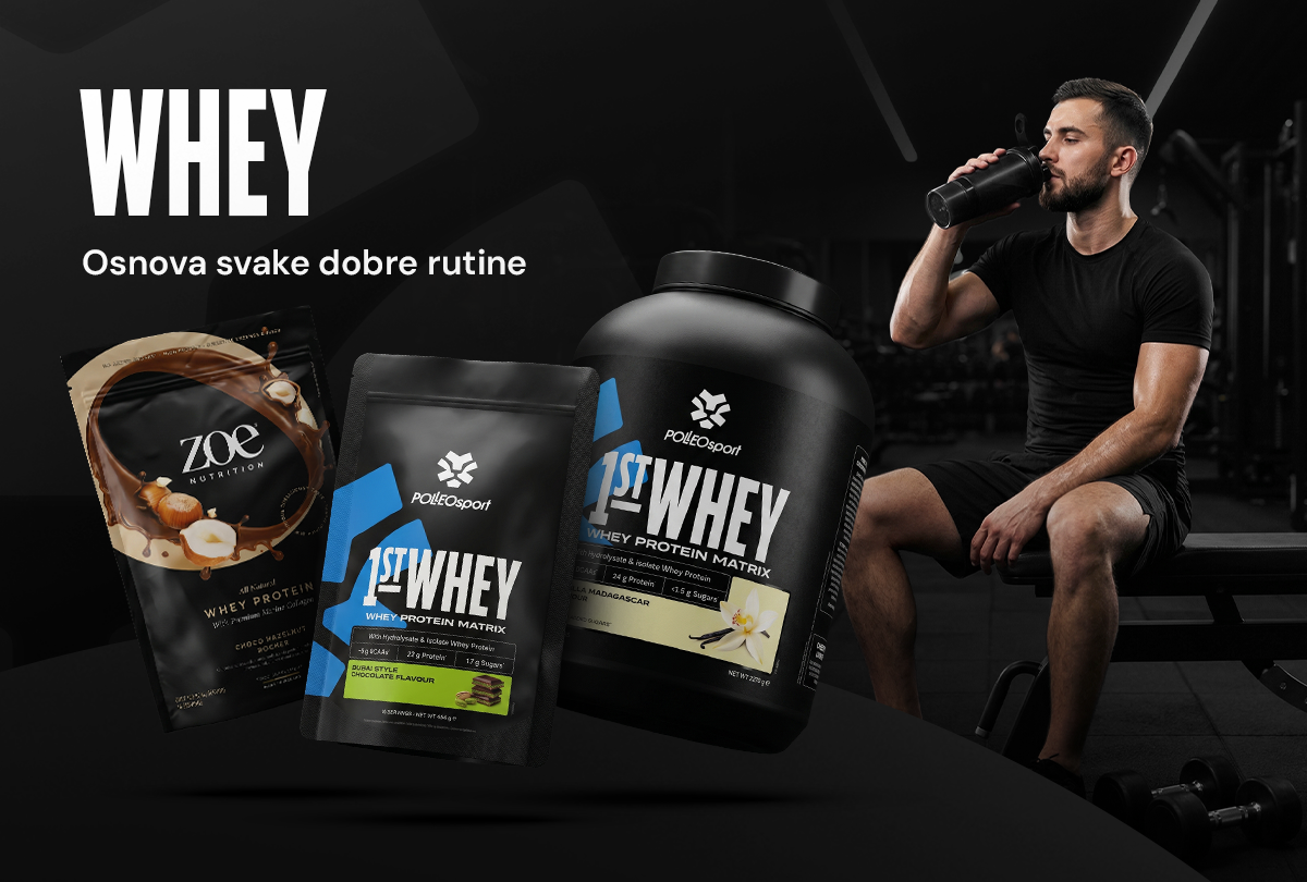 Whey proteini za svaki cilj! 