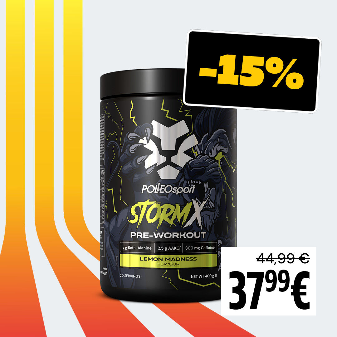 Polleo StormX Pre-Workout, 400g
