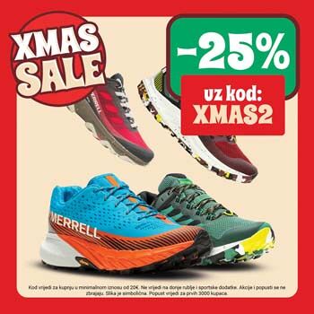 25% Merrell