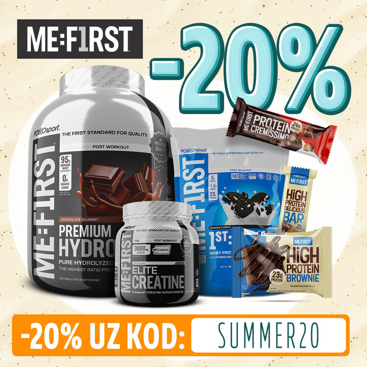 Svi Me:First proizvodi sniženi 20%! 