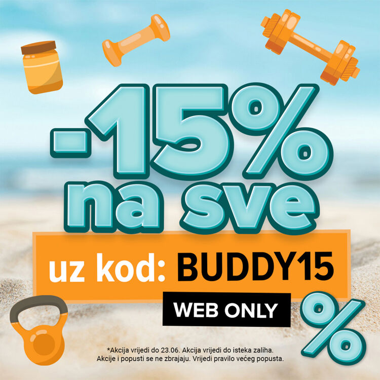 15% popusta na SVE! 