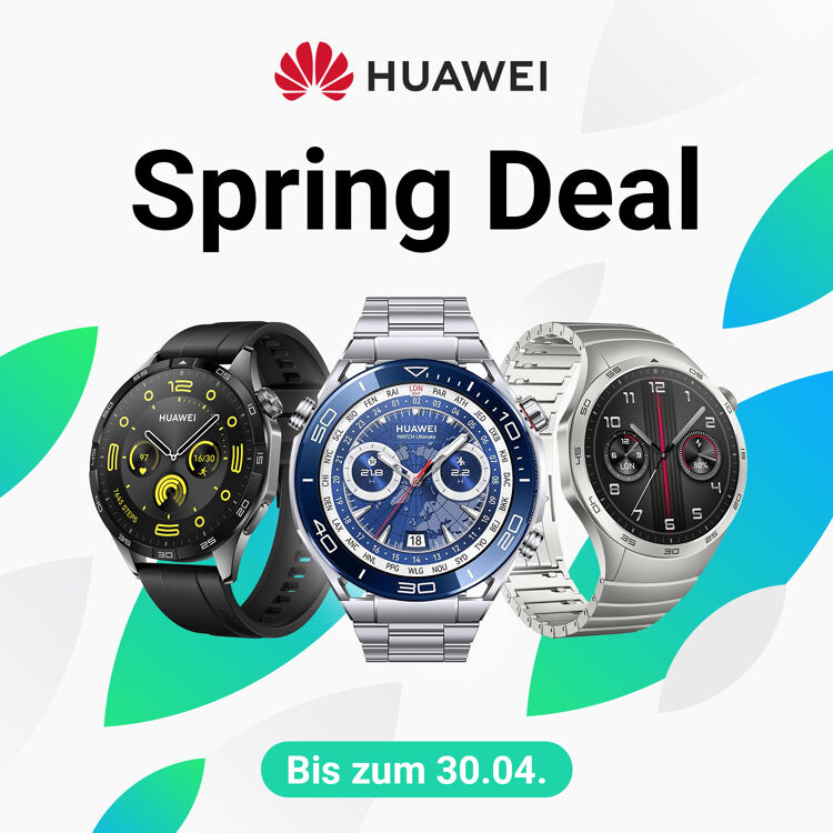Mega-Rabatte auf Huawei Uhren!