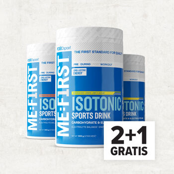 Me:First Isotonic, 500 g (vsi okusi) 2+1 GRATIS