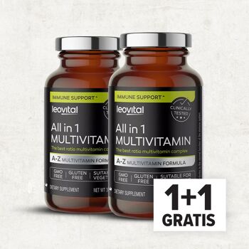 All in 1 Multivitamin 1+1 GRATIS