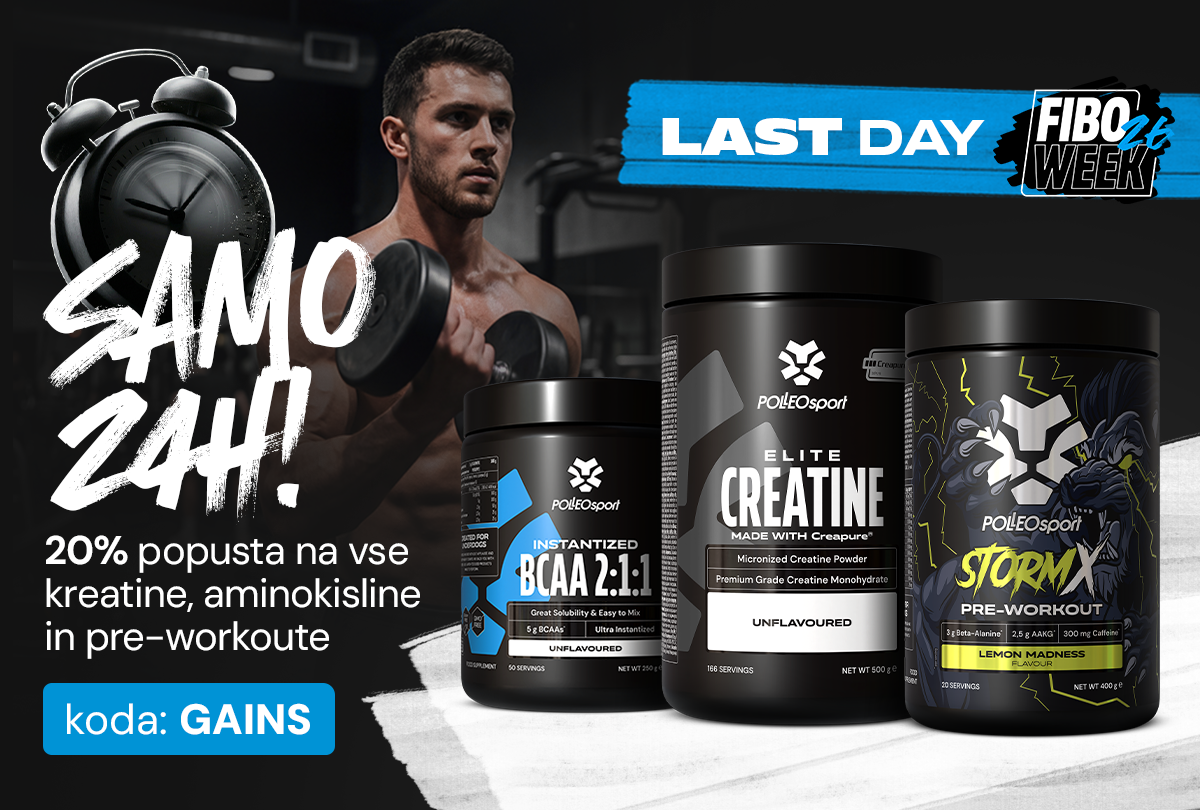 Samo 24H: najmočnejši dodatki -20%!