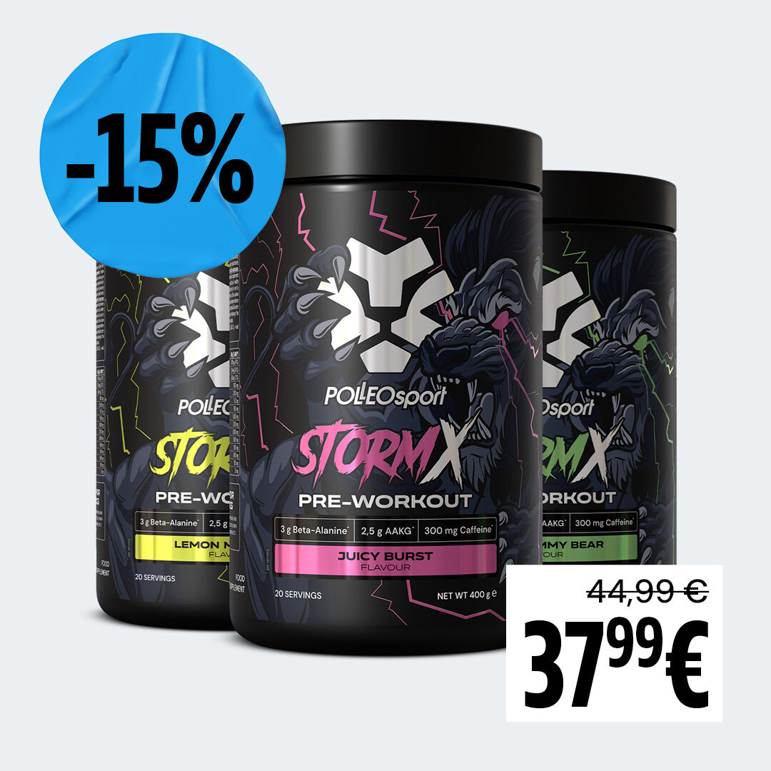 Polleo StormX Pre-Workout, 400 g