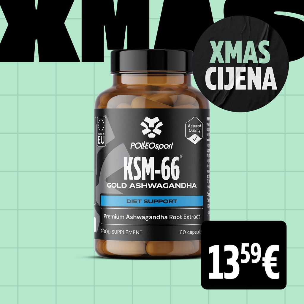 KSM-66 Gold Ashwagandha, 60 kapsula