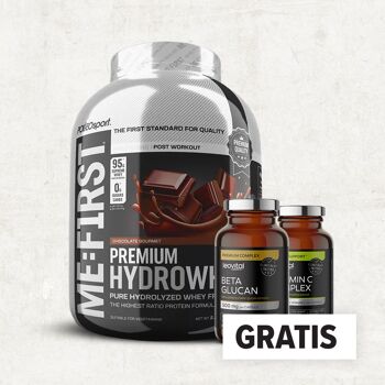 Premium Hydrowhey 2270g +Vitamin C Complex i Beta Glucan