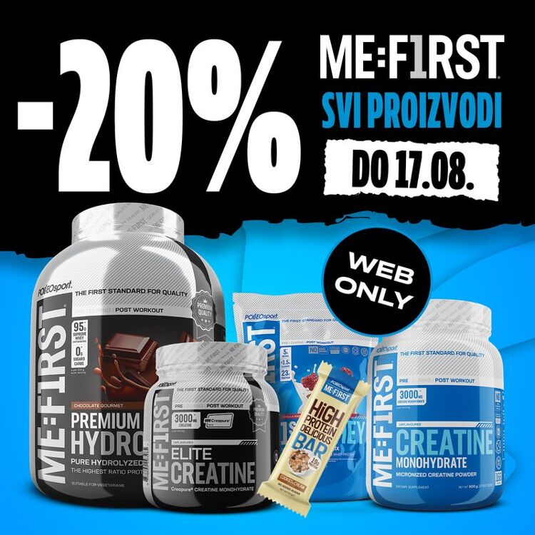 Upiši kod FIRST20 i uštedi! 
