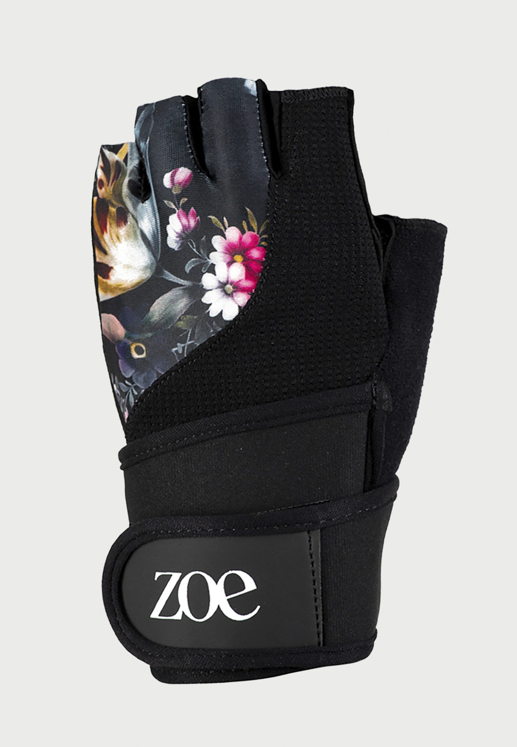 Zoe Floral Fitness Gloves, Sayuri