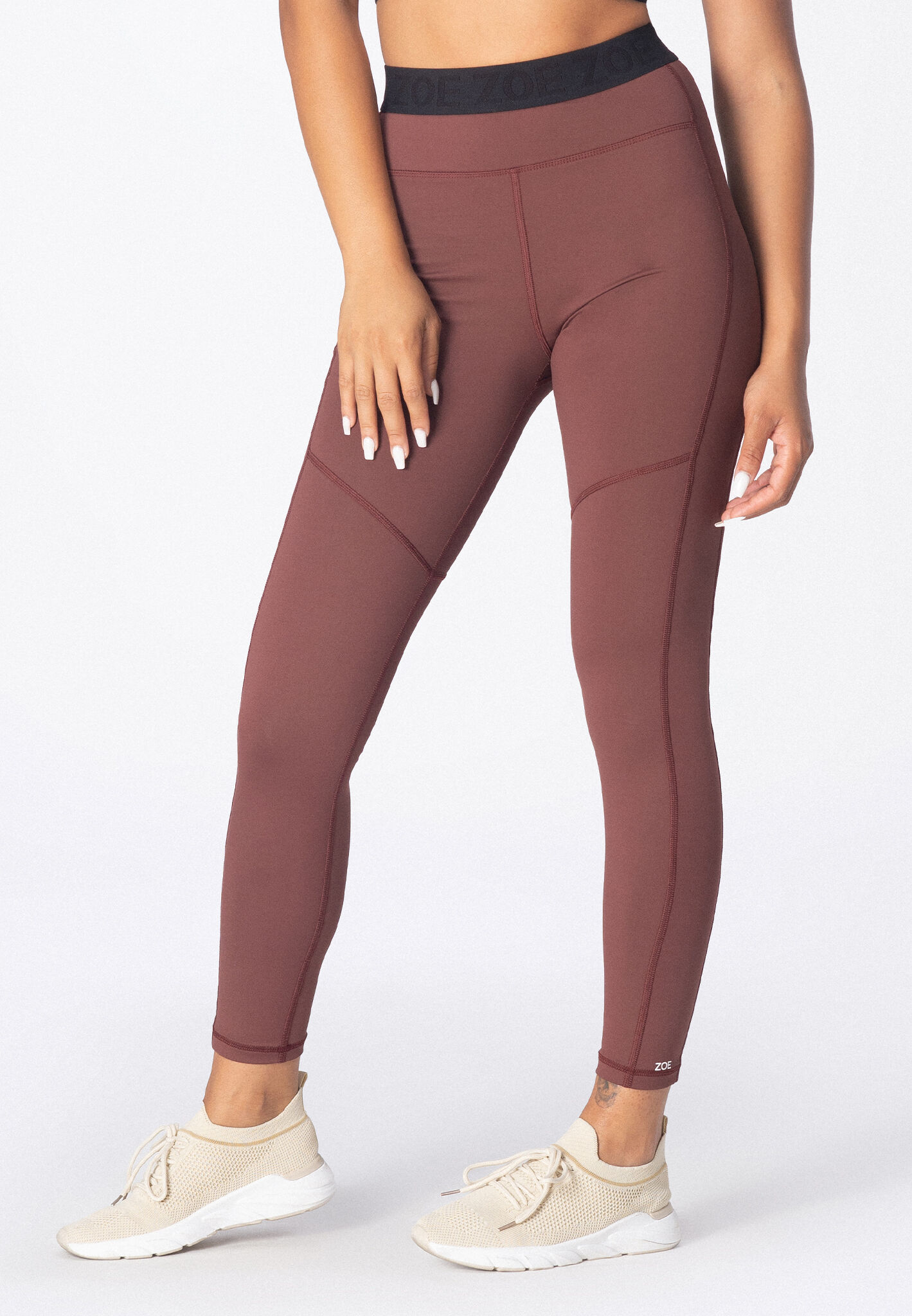 ELECTRA LEGGINGS, MAROON